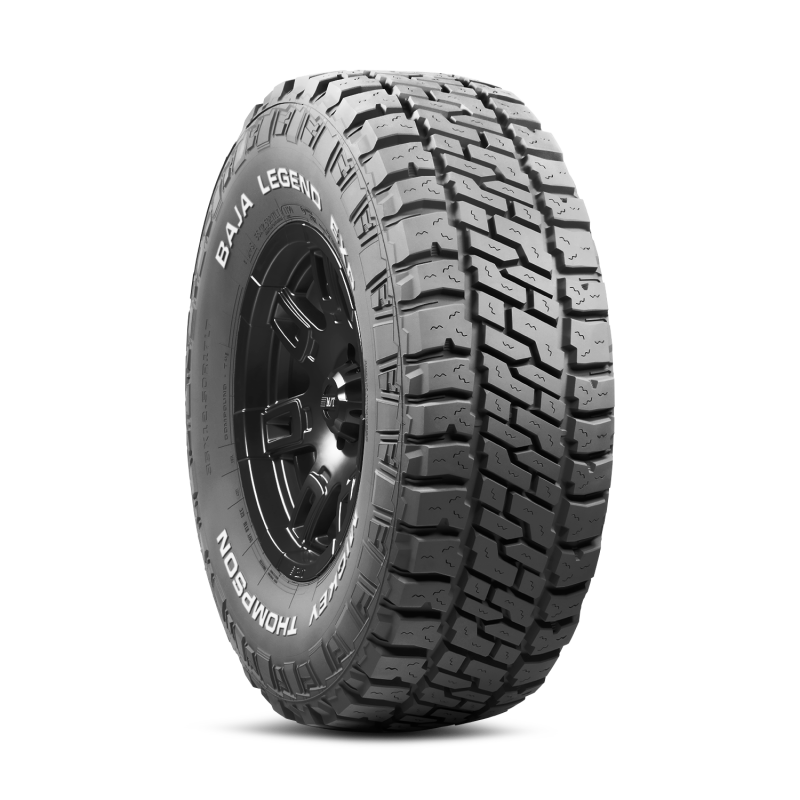 Mickey thompson baja legend exp tire 35x12.50r17lt on white background