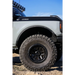 White truck with black wheels and Mickey Thompson Baja Legend MTZ Tire - 35X12.50R17LT