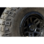 Mickey Thompson Baja Legend MTZ Tire - 35X12.50R17LT 119Q with black wheel and rim