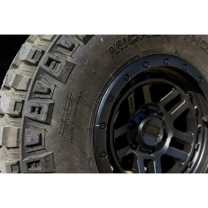 Mickey Thompson Baja Legend MTZ Tire with black wheel and rim