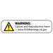 Warning sign with warning symbol