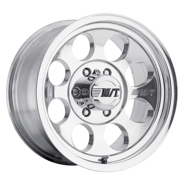 Mickey thompson classic iii wheel - 16x12 8x6.5 4-1/2 on white background