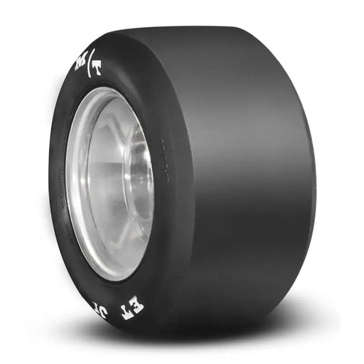 Mickey Thompson ET Jr. Tire - black rubber wheel with white spoke