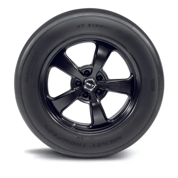 Mickey Thompson Street R Tire P295 65R15 - Black wheel on white background.