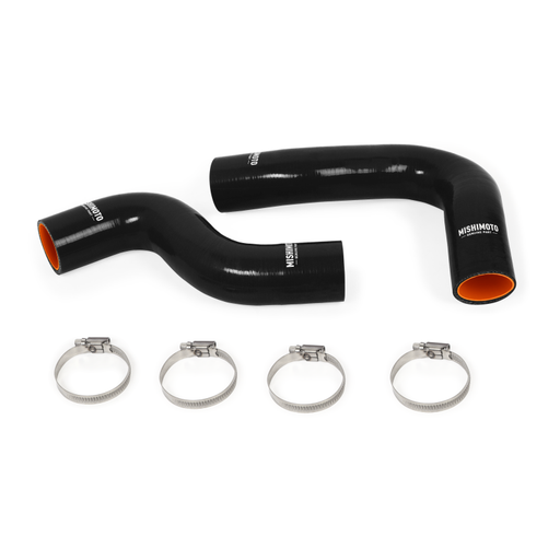 Black silicon intake pipe with silver hose for mishimoto 92-00 subaru wrx/sti turbo silicone radiator hose kit