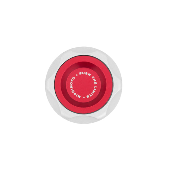 Mishimoto honda oil filler cap - red with ’i love you’ knob