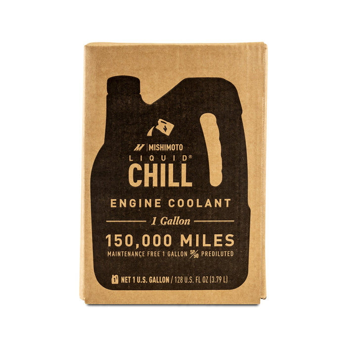 Mishimoto liquid chill eg coolant in brown paper bag with label