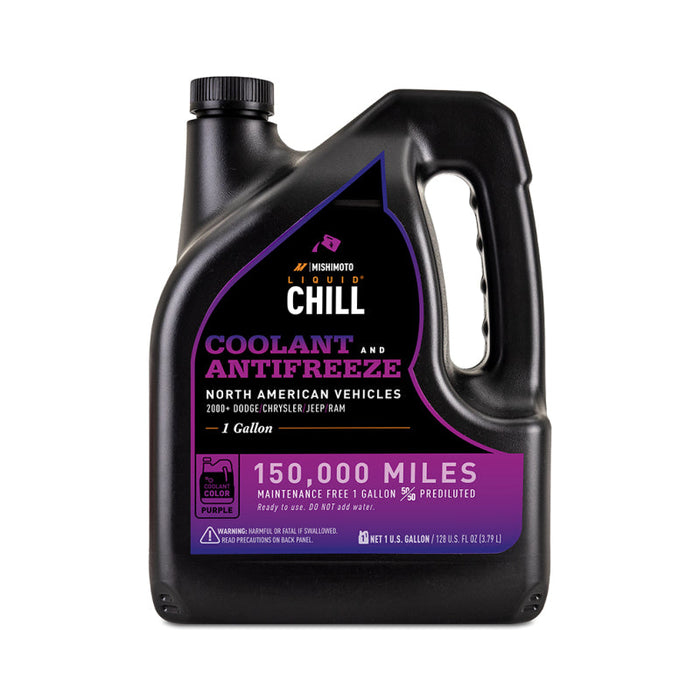 Mishimoto liquid chill eg coolant gallon, purple for north american vehicles