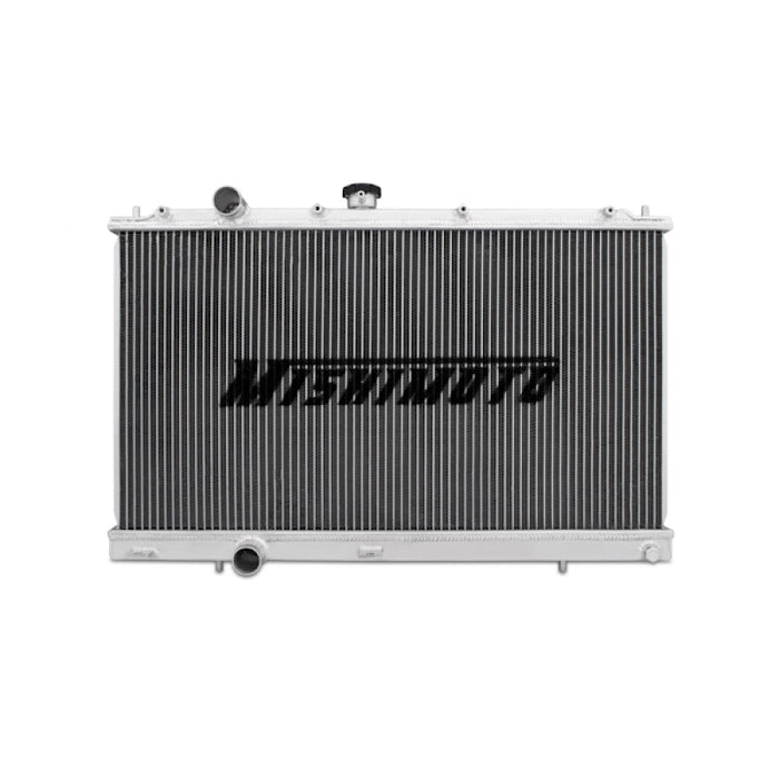 Mishimoto mitsubishi lancer evo manual aluminum radiator with metway logo