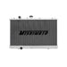 Mishimoto mitsubishi lancer evo manual aluminum radiator with metway logo