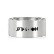 Silver oil filter spacer with ’mismo’ ring - mishimoto oil filter spacer 32mm m22 x 1.5 thread