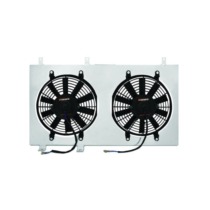 Mishimoto r32 nissan skyline aluminum fan shroud kit with cooling fans