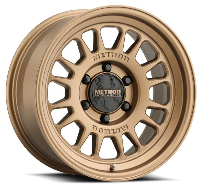 Method MR318 17x8.5 +25mm Offset 6x5.5 106.25mm CB Method Bronze