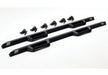 N-fab epyx toyota tacoma double cab metal bumper brackets - tex. Black