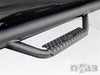 Steel pipe side bar for n-fab nerf step 06-17 toyota fj cruiser suv 4 door - tex. Black - w2w -