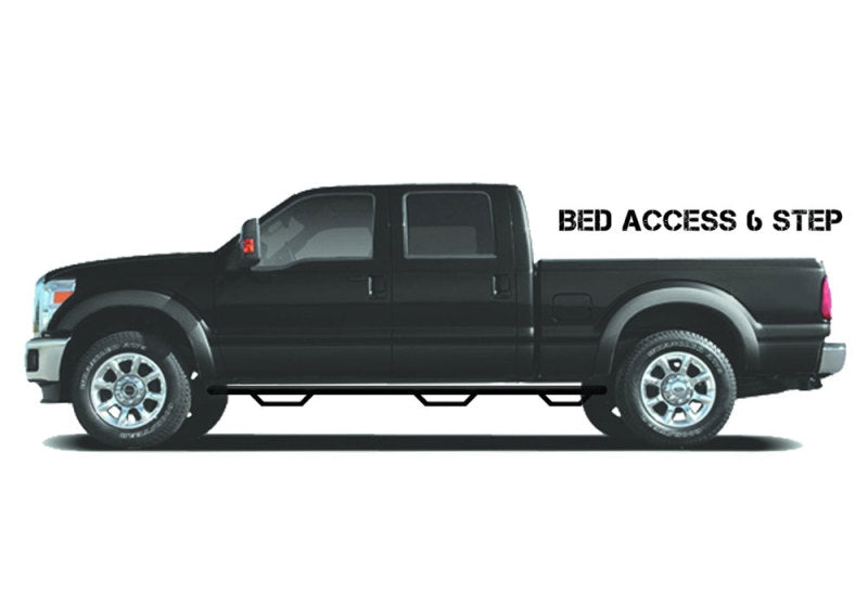 N-fab nerf step for toyota tacoma double cab with black truck - bcsssp