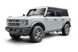 Gray 2020 ford bronco with n-fab nerf steps - cab length