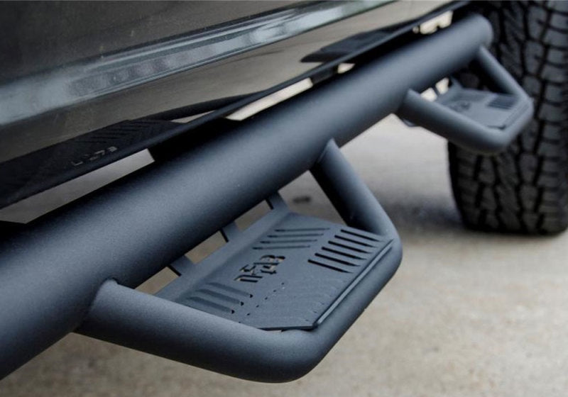 N-fab podium lg 07-17 jeep wrangler jk 4 door all - tex. Black - 3in front bumper bar, durable stainless steel