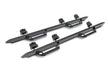 Black n-fab predator pro step system for bmw e-class front bumper bars