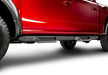 Red truck with big tire - n-fab predator pro step system for toyota 4runner suv