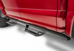 N-fab predator pro step system for toyota 4 runner suv featuring red truck with black step bars