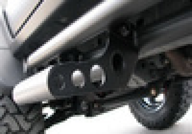 N-fab rkr rails for jeep wrangler tj/bj - black motorcycle rear end - seo-friendly alt text
