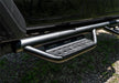 N-fab rs nerf step jeep wrangler jl 4dr - tex. Black, cab length nerf step rear bumper bar close up