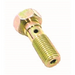 Brass plated Omix brake hose to caliper bolt for 82-86 Jeep CJ Models.