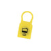 Yellow and black padlock design on Omix Cap Coolant Recovery Tank - 97-06 TJ/XJ/WJ/KJ