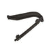 Black plastic door surround handle for Jeep Wrangler TJ on white background.