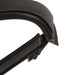 Black plastic headband with metal handle for Omix Door Surround Right- 97-06 Jeep TJ.