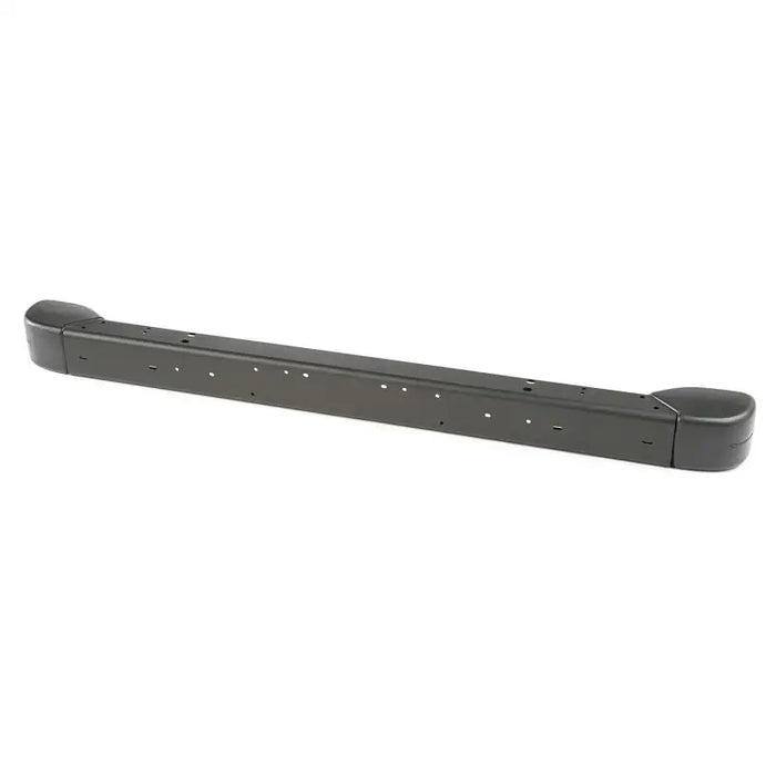 Black plastic door handle for Omix Front Bumper Kit Jeep Wrangler.