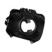 Black plastic Omix headlight housing for Cherokee and Wrangler.