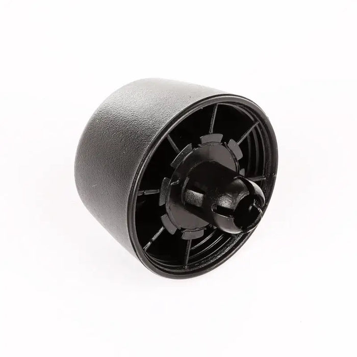 Black plastic wheel for Omix Hood Bump Stop - Wrangler JK/JKU