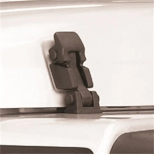 Omix Hood Catch & Bracket Set featuring a man’s photo on a car