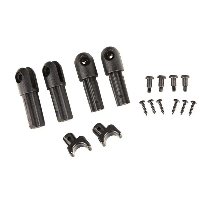 Black plastic screws and screws in Omix Knuckle Kit for 97-06 Jeep Wrangler TJ