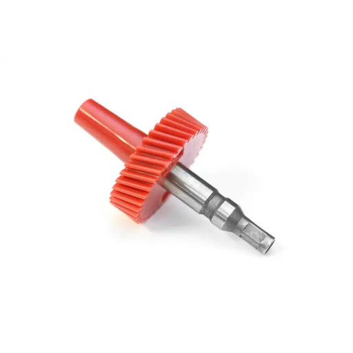 Red screw-in speedometer gear pin for Omix Speedometer Gear 36 Teeth Short - Jeep Wrangler, Ford Bronco.