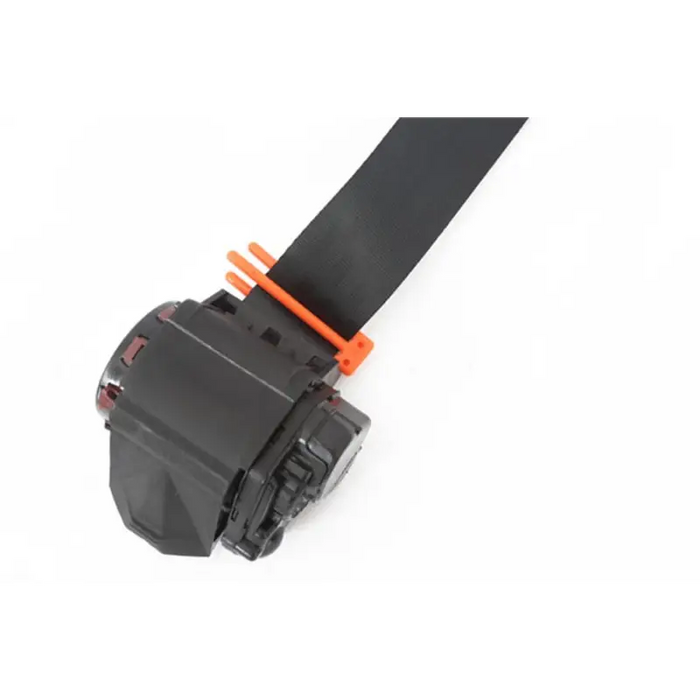 Black belt with red handle - Omix Tri-Lock Off-Road Seat Belt RH 97-02 Wrangler