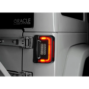 Oracle Jeep Wrangler JK Flush Mount LED Tail Lights in Tinted Finish