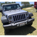 Gray Jeep Wrangler JK Switchback LED Headlights - Amber/White in Field