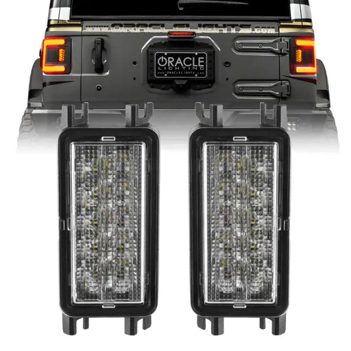 Oracle 2018+ Jeep Wrangler JL Dual Function Reverse LED Modules Flush Tail Light