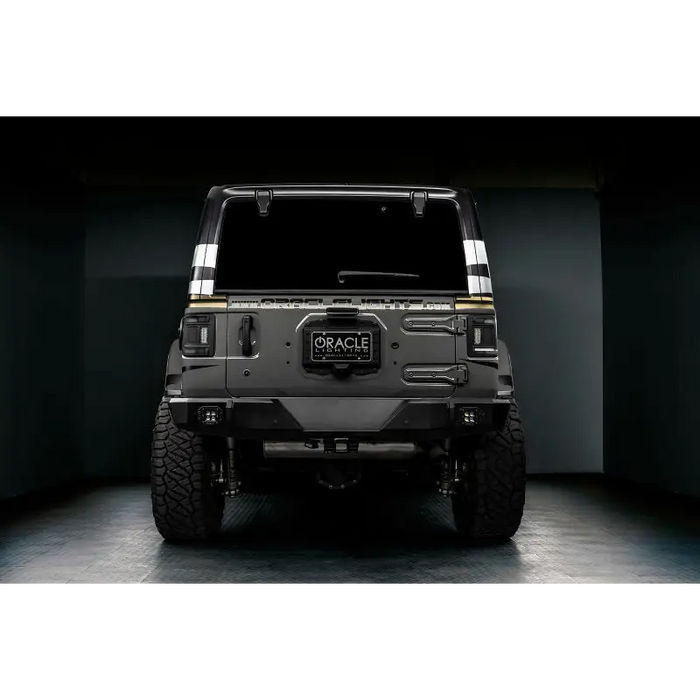 Black Jeep Wrangler LED Flush Mount Tail Light - Tinted