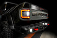 Black jeep gladiator jt with oracle 2020+ flush mount led tail lights - tinted lens