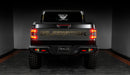 Black truck oracle 2020+ jeep gladiator jt flush mount led tail lights with yellow logo