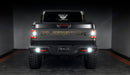 Black jeep gladiator jt with oracle 2020+ led tail lights