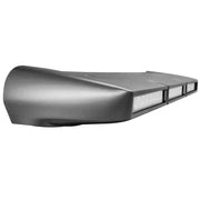 Rear view of passenger seat in Oracle 2021+ Ford Bronco Integrated Windshield Roof LED Light Bar System