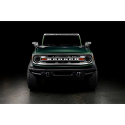 Green Jeep featuring Oracle 2021+ Ford Bronco Oculus BI-LED Projector Headlights