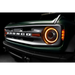 Green car with white light - Oracle 2021+ Ford Bronco Oculus BI-LED Projector Headlights