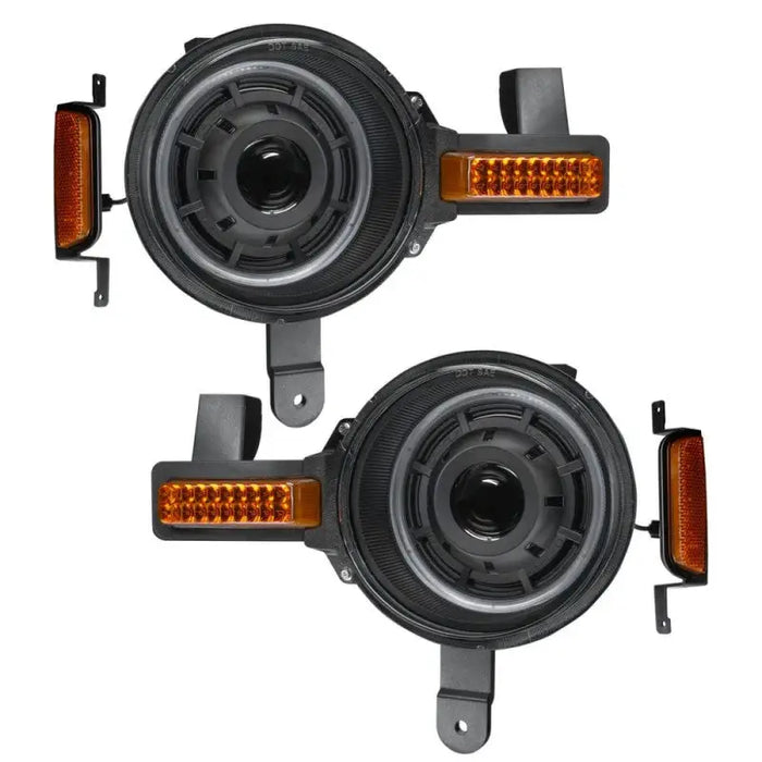 Pair of LED Front Bumper Lights for Ford Bronco Oculus BI-LED Projector Headlights