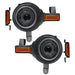 Pair of LED Front Bumper Lights for Ford Bronco Oculus BI-LED Projector Headlights